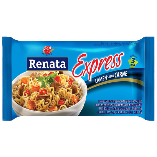 SOPA RAMEN RENATA CARNE 85 Grs