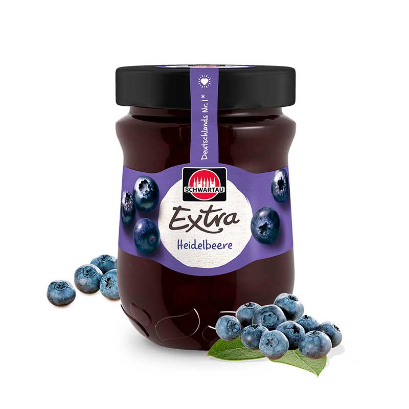 MERM. SCHWARTAU BLUEBERRY 340 Grs