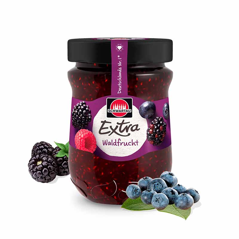 MERM. SCHWARTAU FOREST FRUITS 340 Grs