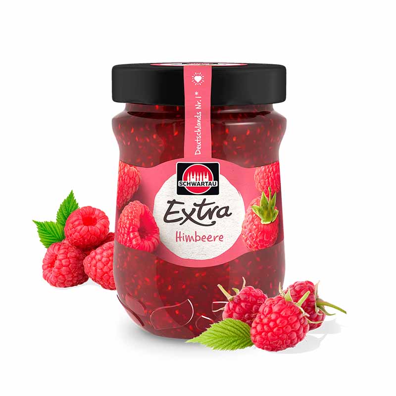 MERM. SCHWARTAU RASPBERRY 340 Grs