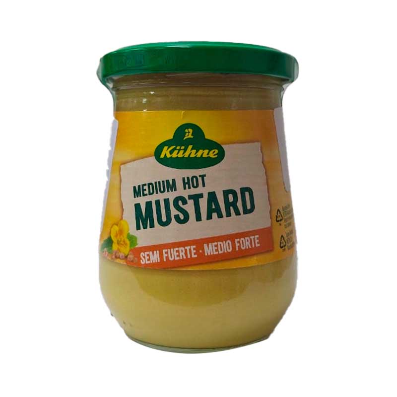 MOSTAZA KUHNE MEDIUM HOT 255 Grs