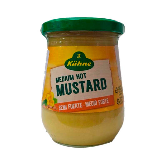 MOSTAZA KUHNE MEDIUM HOT 255 Grs